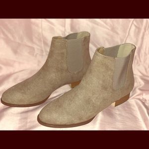 Light Taupe Booties